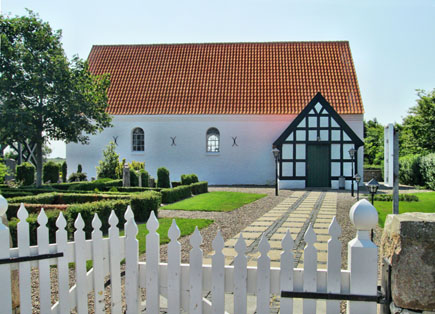 Gravsten på Asdal kirkegård. Vennebjerg herred. Hjørring amt.
