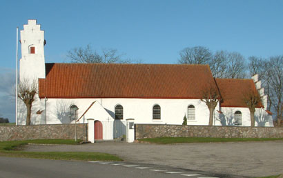 Gravsten på Dover kirkegård. Hjemslev herred. Skanderborg amt.