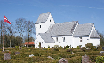 Gravsten pæ Egvad kirkegård. Sønder Rangstrup herred. Aabenraa amt.