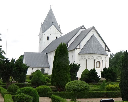 Gravsten på Farup (Sankt Nikolai kirke) kirkegård. Ribe herred. Ribe amt.