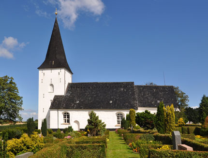 Gravsten på Havnbjerg kirkegård. Als Nørre herred. Sønderborg amt.