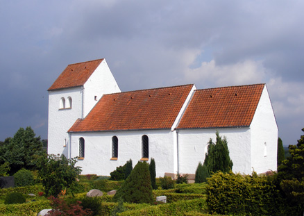 Gravsten på Lindeballe kirkegård. Tørrild herred. Vejle amt.
