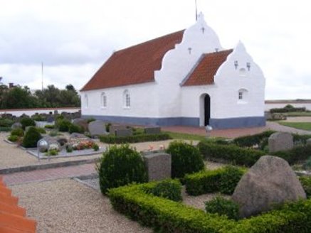 Gravsten på Mandø kirkegård. Ribe herred. Ribe amt.