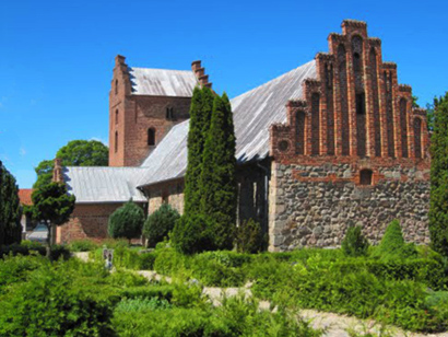 Gravsten på Nørre Herlev kirkegård. Lynge-Frederiksborg herred. Frederiksborg amt.