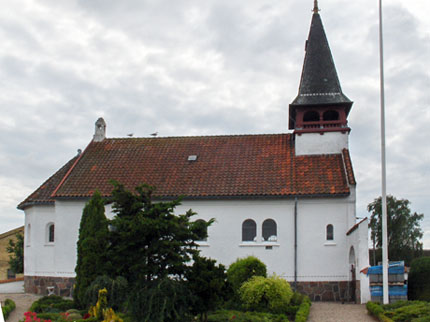 Gravsten på Reersø kirkegård. Løve herred. Holbæk amt.