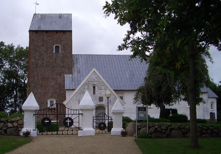 Gravsten på Sønder Skast kirkegård. Tønder, Højer og Lø herred. Tønder amt.