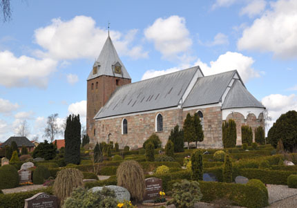 Gravsten på Sønder Hygum kirkegård. Frøs herred. Haderslev amt.